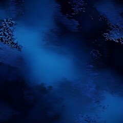 Fototapeta premium Dark blue sky with clouds and a hint of night-time atmosphere