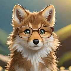 Obraz premium Wolf cub