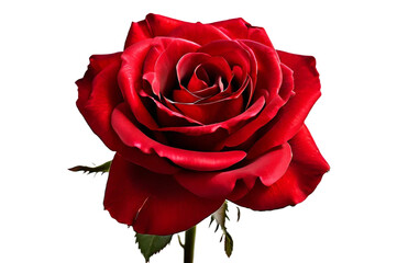 red rose transparent background