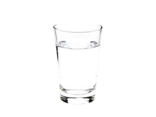 Glass of clean water on white background
water glass isolated with clipping path included Front view a glass of water isolated on white background
