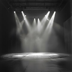 stage spotlight on stage