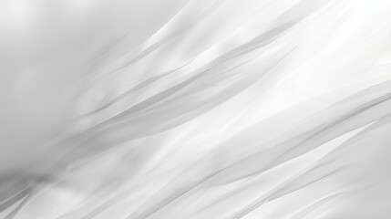 Fototapeta premium Flowing Silk Satin Wallpaper: Elegant, Soft, Flowing Water and Curves, Grey Background, Wedding Decor, Luxurious Design, Textile Art