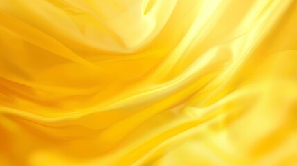 Fototapeta premium Golden Silk Wave Texture Background