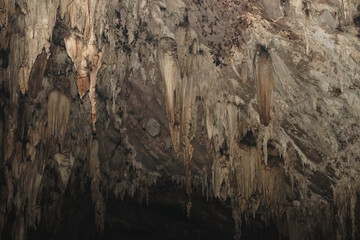 Nam Lod Cave Tourist attraction in Tham Lot, Thailand - obrazy, fototapety, plakaty