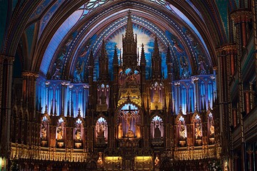 Notre Dame Basilica in Montreal Canada