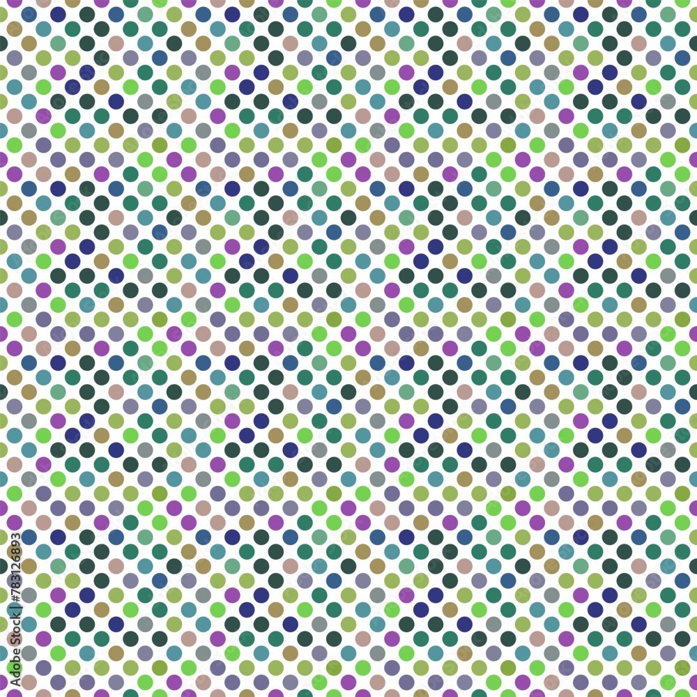Poster seamless circle pattern background - colorful abstract vector graphic design from dots