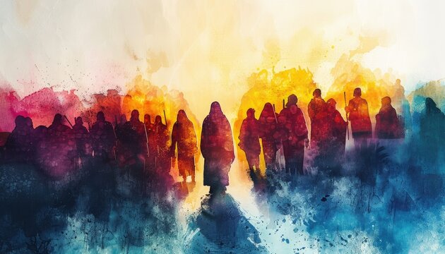 Resurrection of Jesus: Jesus appears to his followers. Life of Jesus