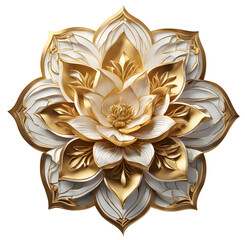 황금 연꽃  lotus