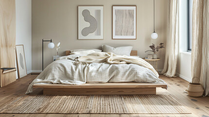 Calm Retreat. Creating a Modern Scandinavian Bedroom Oasis