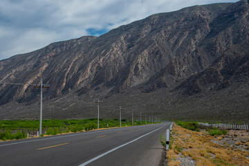 Camino en el desierto 