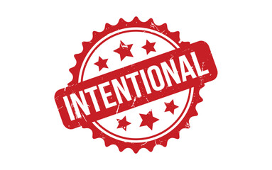 Intentional rubber grunge stamp seal vector