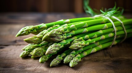delicious table asparagus green