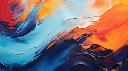 bold abstract oil painting background