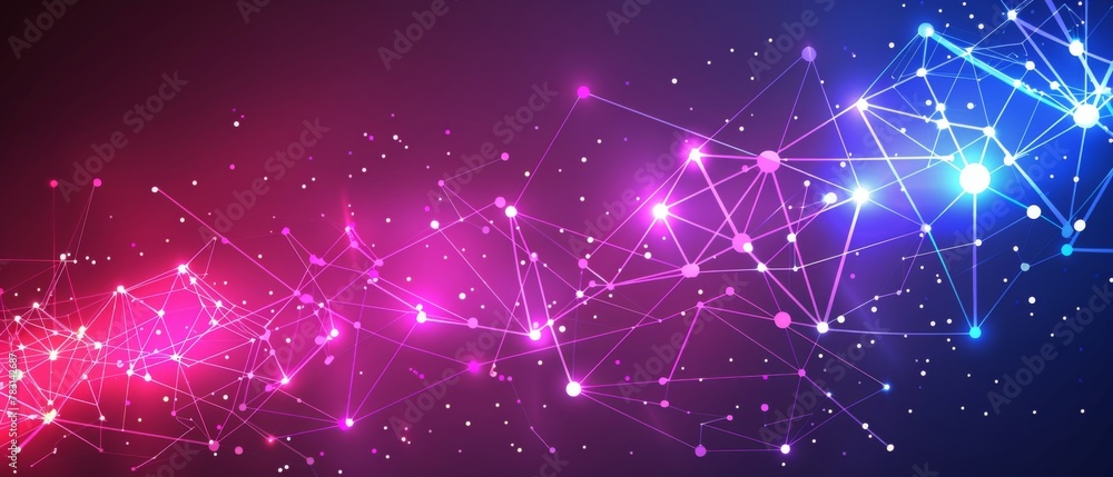 Poster data transfer technology concept wallpaper texture background banner illustration - abstract futuris