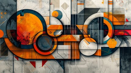 Craft a geometric masterpiece