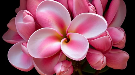 Fototapeten open pink plumeria © vectorwin