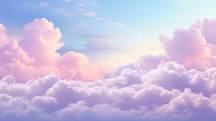 blue pastel cloud background