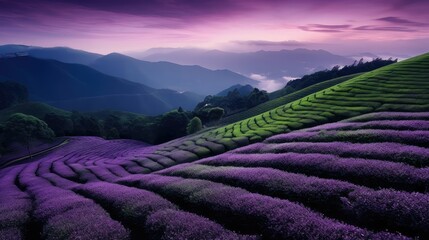hills purple tea