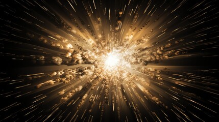 Obraz premium explode starburst star