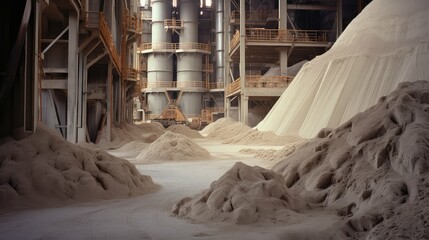 raw room Cement Factory