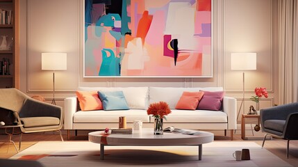 contemporary blurred interior living room ideas