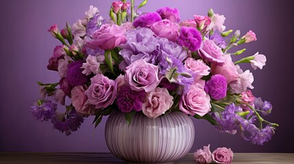 Fototapeta premium flowers mothers day purple
