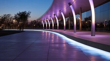 modern walkway lighting