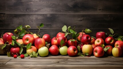 colorful background apple fruit