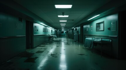 corridor hospital dark