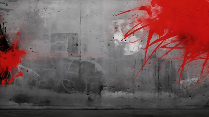 graffiti grey and red backgrounds