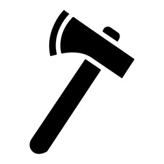 minimalist  Axe icon vector black color silhouette, Black color silhouette (2)