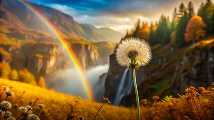  dandelion in the meadow © Алишер