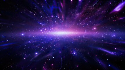 galaxies purple technology background