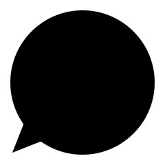 Fototapeta na wymiar Chat vector icon. Talk speech bubble icon