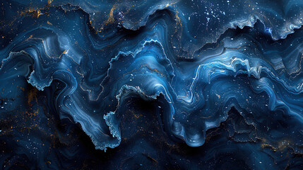 Fototapeta premium blue marble texture abstract background