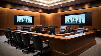 state courtroom technology