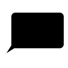 Naklejka premium Chat vector icon. Talk speech bubble icon