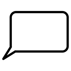 Chat vector icon. Talk  speech bubble icon