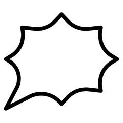 Chat vector icon. Talk  speech bubble icon