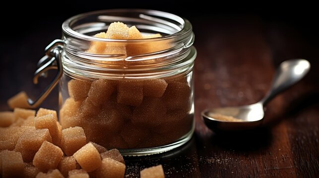 texture brown sugar background