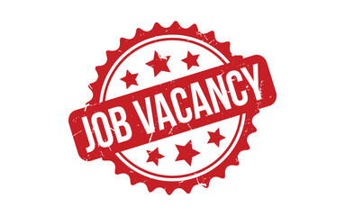 Obraz premium Job Vacancy rubber grunge stamp seal vector