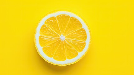 vibrant lemon yellow background