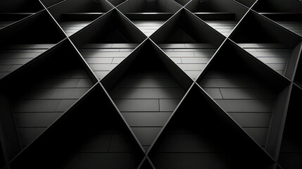 facade dark geometric
