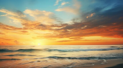 Obraz premium sky yellow and blue