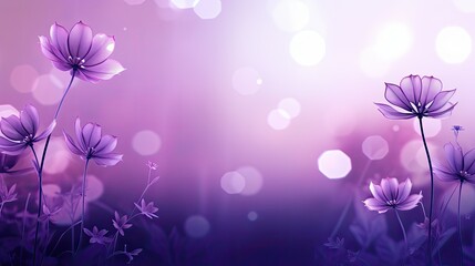 Fototapeta premium leaves purple tech background