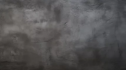 Tuinposter concrete dark gray textured background © vectorwin