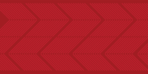 Red abstract background with shining arrow lines. Modern shiny blue geometric lines design. Futuristic technology concept. Horizontal banner template. Suitable for covers, headers, posters, banners