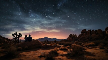 sky joshua tree stars