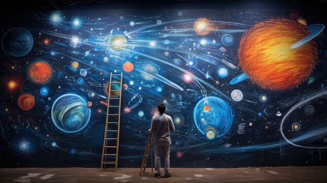 mural shoot for the stars