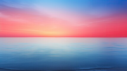 Obraz premium sunbeach red to blue gradient